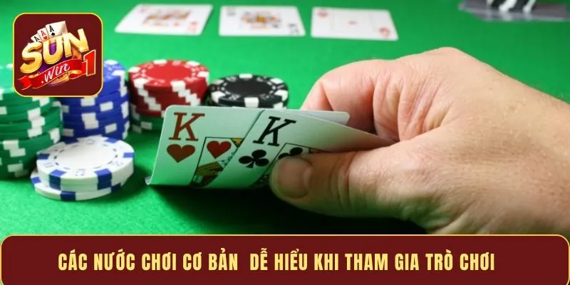 Các bước chơi cơ bản  dễ hiểu khi tham gia trò chơi