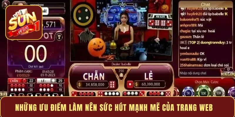 Những ưu điểm làm nên sức hút mạnh mẽ của trang web