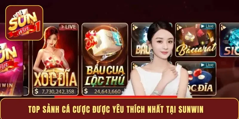 Top sảnh cá cược được yêu thích nhất